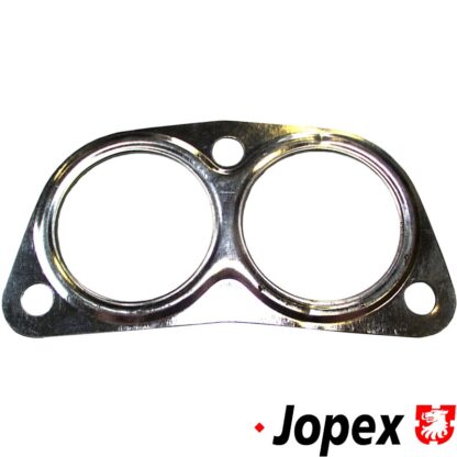Gasket between heat exchanger exhaust rear