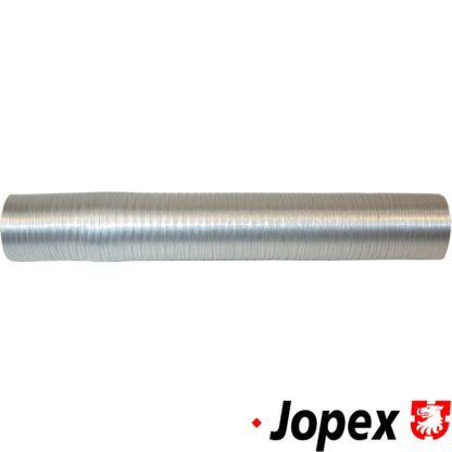 Heater hose Ø 50 mm, lenght 1000 mm. The hose is covered with aluminium foil