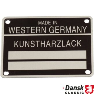 Sticker, Kunstharzlack