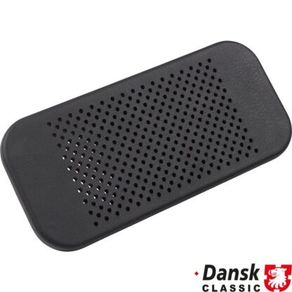 Loudspeaker grille in dashboard, black, uncovered