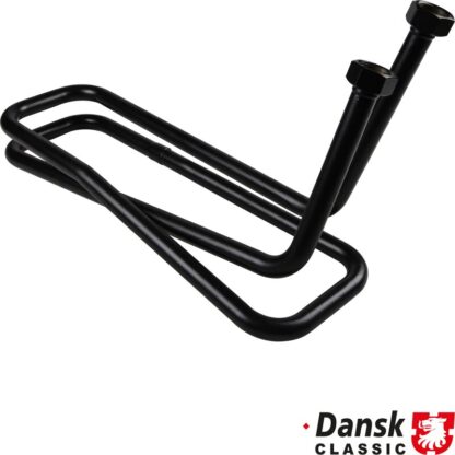 Oil cooler "snake type". Made of brass with black paint