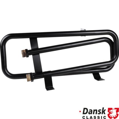 Oil cooler "snake type". Made of brass with black paint
