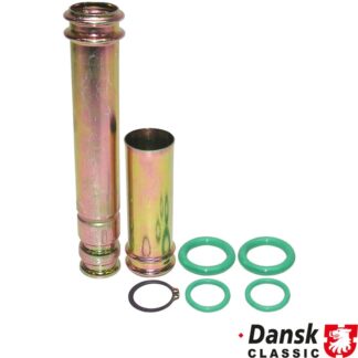Oil return pipe in sections, for easy repair. Comes with o-rings