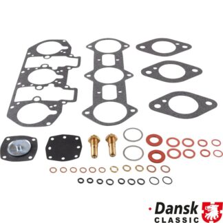 Gasket set for carburettor, Weber IDA3-C. 2 sets required per car