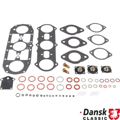 Gasket set for carburettor, Zenith 40 TIN. 2 sets required per car