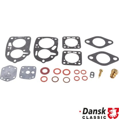 Gasket set for carburettor, Solex 32 PBIC. 2 sets required per car