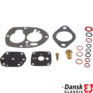 Gasket set for carburettor, Solex 40 PBIC. 2 sets required per car