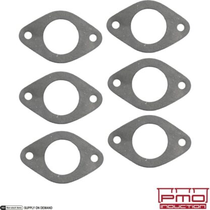 Gasket set for carburettor base, 40 mm, 6 pieces