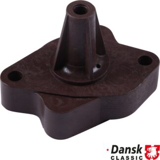Intermediate flange for fuel pump, plastic