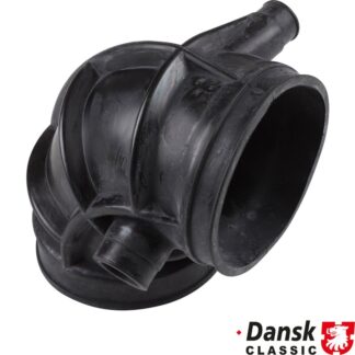 Air intake elbow at air flow meter