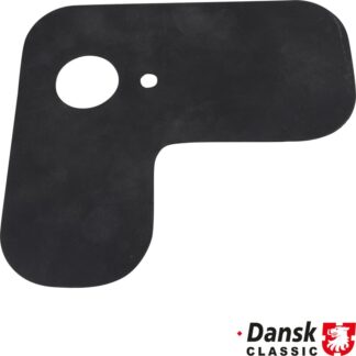 Protective flap for fuel filler neck, rubber