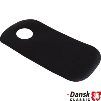 Protective flap for fuel filler neck, rubber