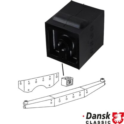Engine/transmission mount, square