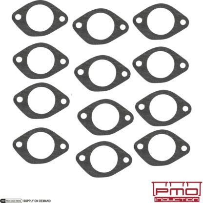 Gasket set for CIS standard height intake manifold, 40 mm, 12 pieces