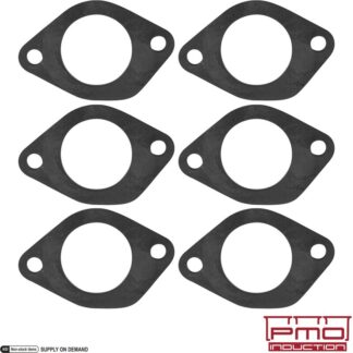 Insulator set for CIS intake manifold, 38 mm, 6 pieces