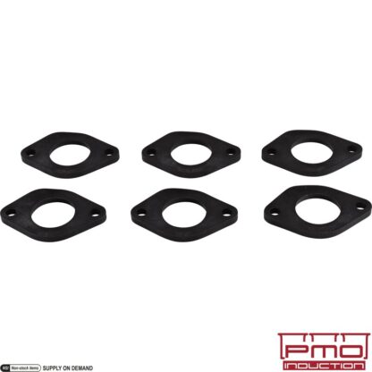 Insulator set for CIS intake manifold, 34 mm, 6 pieces