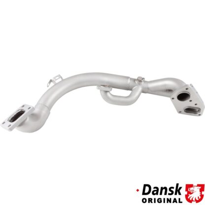 Turbo bypass pipe. Made of glass bead blasted stainless steel
