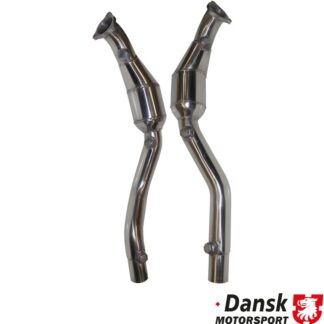 Catalytic converter set, Sport, 200 cells. Made of stainless steel