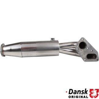 Catalytic converter, Sport, 100 cells. Made of polished stainless steel