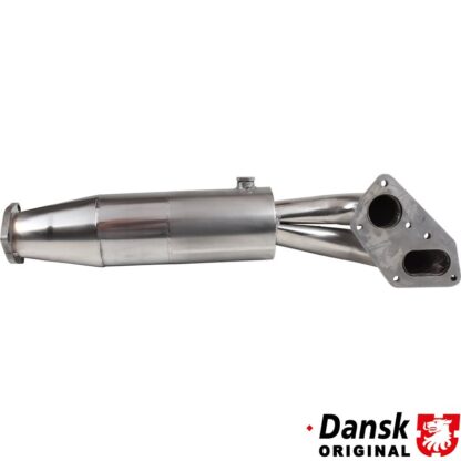 Catalytic converter, Sport, 100 cells. Made of polished stainless steel