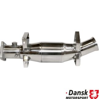 Catalytic converter, Sport, 100 cells. Made of polished stainless steel