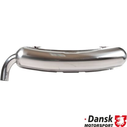 Exhaust rear, Sport, with one Ø70 mm tail pipe. Made of polished stainless steel. With TÜV/EEC approval