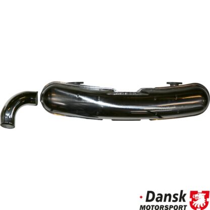 Exhaust rear, Sport, with one Ø84 mm tail pipe. Made of polished stainless steel. With TÜV/EEC approval