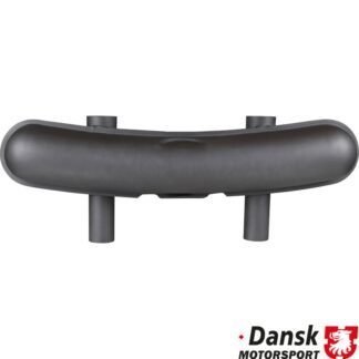 Exhaust rear, Racing, with two Ø70 mm tail pipes. Made of steel with grey heat resistant paint. Not approved for street use