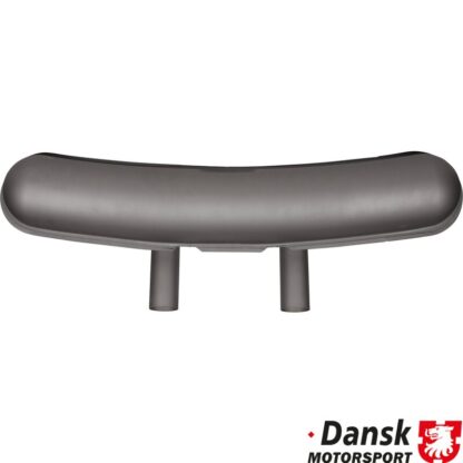 Exhaust rear, Sport, with two Ø60 mm tail pipes. Made of steel with grey heat resistant paint