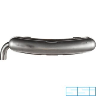 Exhaust rear, Sport, with one Ø70 mm tail pipe. Made of stainless steel. With TüV/EEC approval
