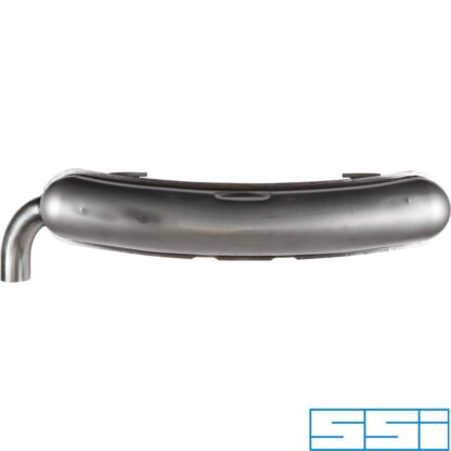 Exhaust rear, Sport, with one Ø70 mm tail pipe. Made of stainless steel. With TüV/EEC approval