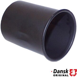 Exhaust tip. Fits Ø60 mm tail pipe. Made of black painted steel