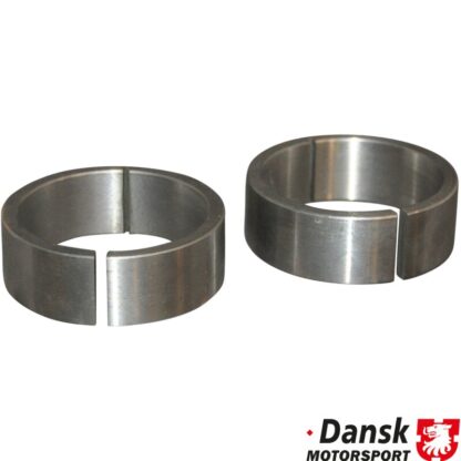 Adapter set for tail pipes. For mounting S-tail pipes on a standard model