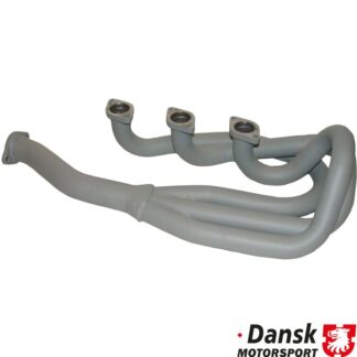 Racing tube, right, replacing the heat exchanger (1623102380 - 91.012), without heating function. Made of steel with grey paint
