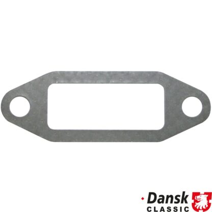Gasket between heat exchanger and exhaust rear