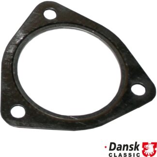 Gasket between heat exchanger and exhaust rear