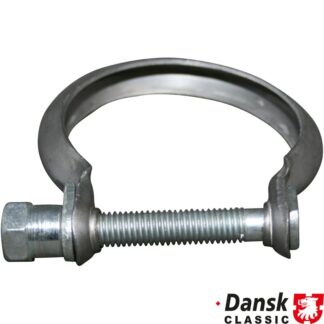 Exhaust clamp, Ø75 mm, galvanized
