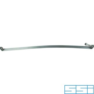 Exhaust metal band, 648 mm, right, stainless steel
