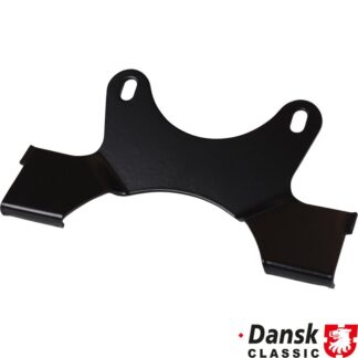 Bracket for exhaust rear. Made of steel with black paint