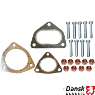 Mounting kit for pre-silencer. The kit includes 3 gaskets, copper nuts and bolts
