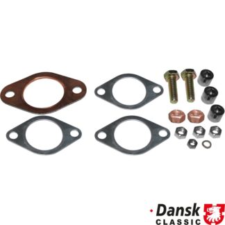 Mounting kit for heat exchanger. The kit includes 4 gaskets, nuts and bolts