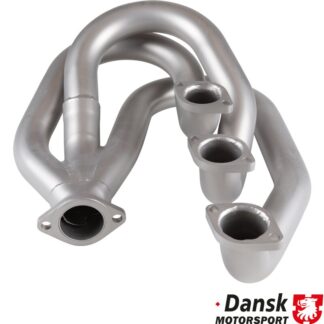 Racing heat exchanger without heating function, Ø45 mm outside, left. Made of stainless steel. Modification can be needed