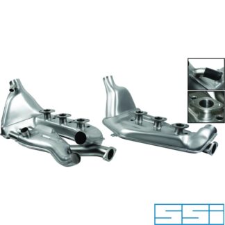 Heat exchanger set, left/right. Made of stainless steel