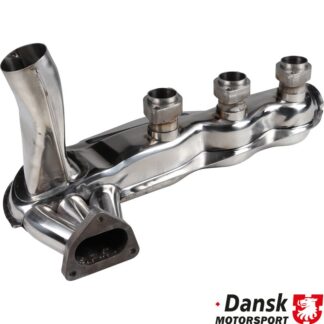 Heat exchanger, Ø41 mm outside inlet tubing, left/right. Made of stainless steel