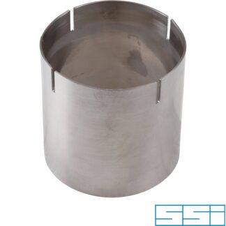 Connecting piece between heater control box and heater hose. Made of stainless steel