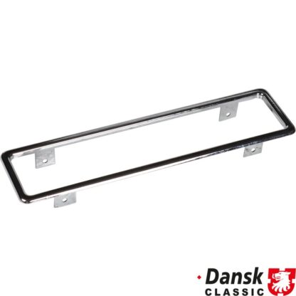 Chrome moulding for heater control
