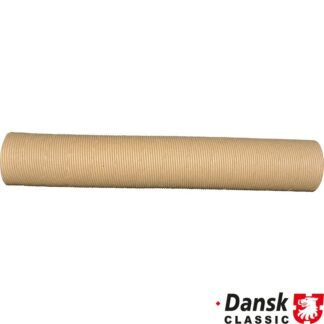 Heater hose, engine to heat exchanger, Ø60x380 mm, brown paper/alu