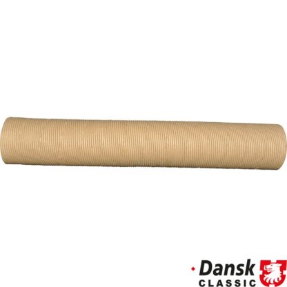 Heater hose, engine to heat exchanger, Ø60x380 mm, brown paper/alu