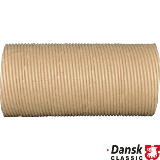 Heater hose, engine to heat exchanger, Ø60x130 mm, brown paper/alu, left