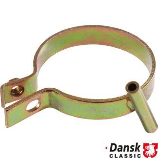 Clamp for heater hose top with holder for heater cable, right